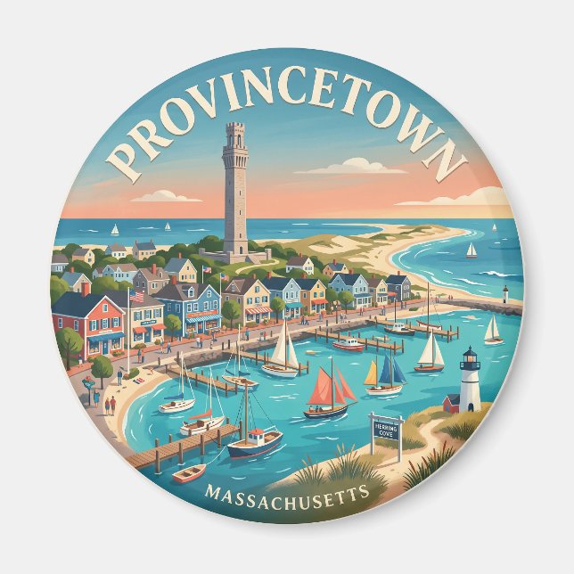 Provincetown USA Magnet (Framsidan)