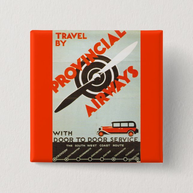 Provincial Airways Knapp (Framsida)