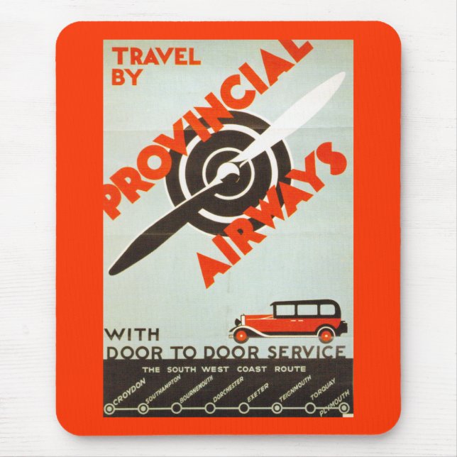 Provincial Airways Musmatta (Framsidan)
