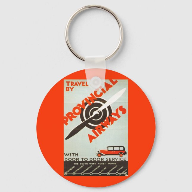 Provincial Airways Nyckelring (Framsida)