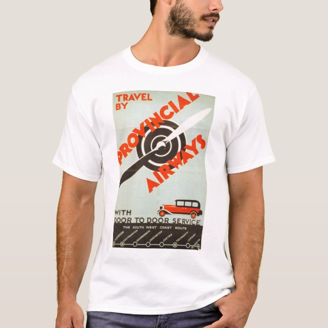 Provincial Airways Tee Shirt (Framsida)