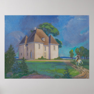 Provincial Jewel - Kulhanek Painting (1971) Poster