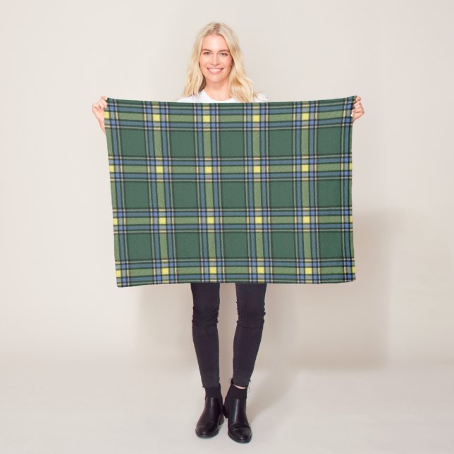 Provinsen Alberta Original Scottish Tartan Fleecefilt (På plats)
