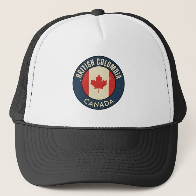 Provinsen British Columbia Kanada Keps (Framsida)