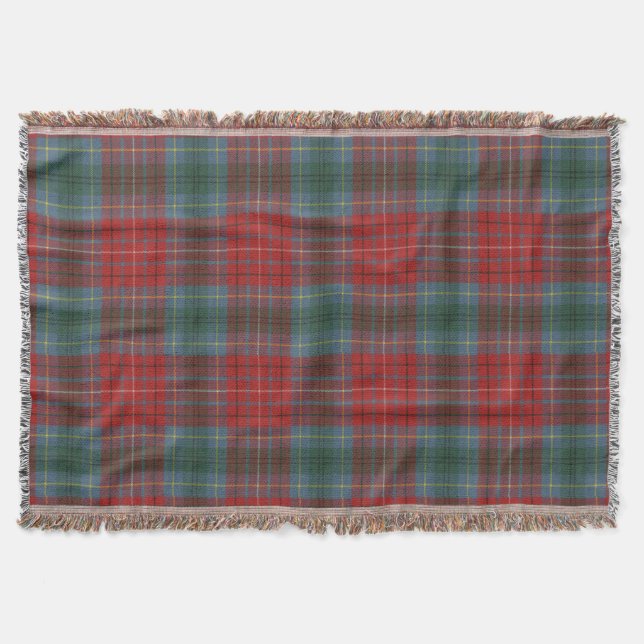 Provinsen British Columbia Original Tartan Filt (Framsidan)