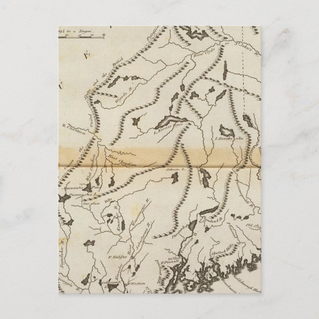 Provinsen Maine 2 Vykort (Framsida)