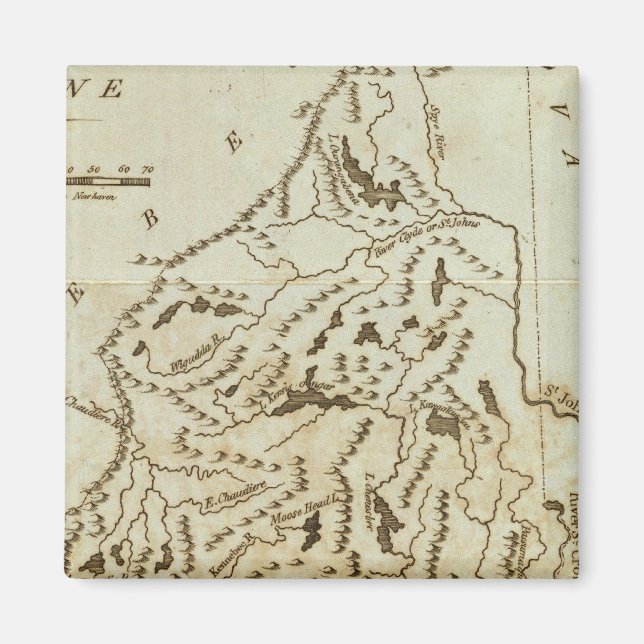 Provinsen Maine Magnet (Framsidan)