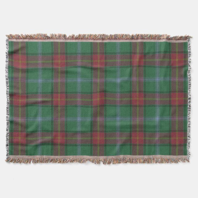 Provinsen Manitoba Original Tartan Filt (Framsidan)