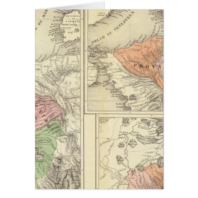 Provinsen Maracaibo Hälsningskort (Framsidan)