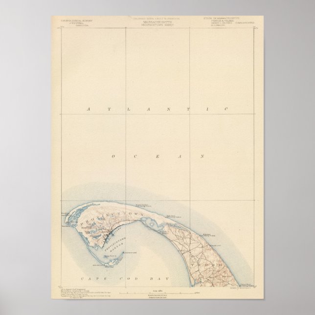 Provinsen Massachusetts Poster (Framsidan)