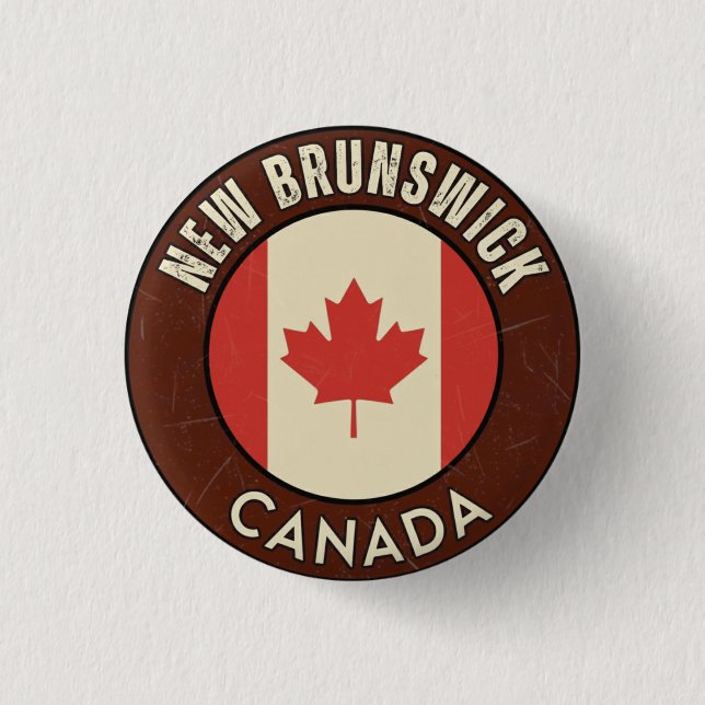 Provinsen New Brunswick Kanada Knapp (Framsida)