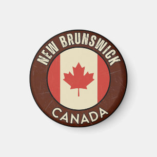 Provinsen New Brunswick Kanada Magnet