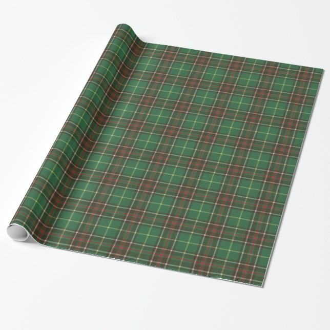 Provinsen Newfoundland Tartan Wrapping Papper Presentpapper (Utrullad)