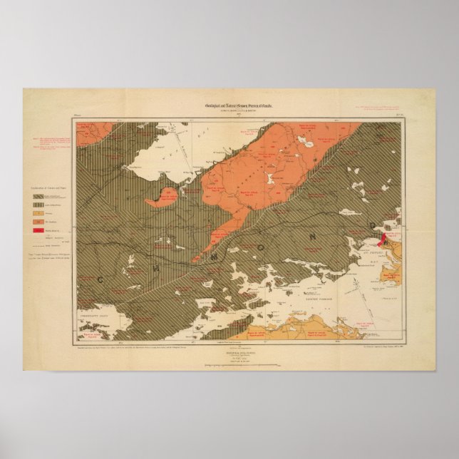 Provinsen Nova Scotia Island Kap Breton 3 Poster (Framsidan)