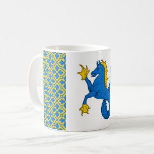 Provinsen Ostgardr Populace Badge krona Kaffemugg