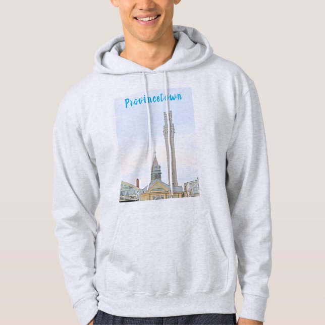 Provinsen Pilgrim Monument, Town Hall Hoodie (Framsida)