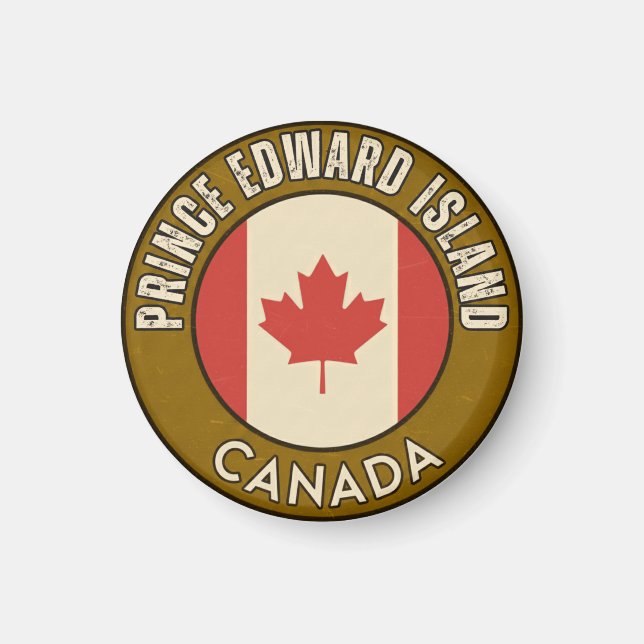 Provinsen Prince Edward Island Kanada Magnet (Framsidan)