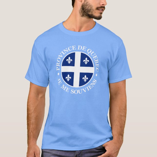 Provinsen Quebec T-shirt (Framsida)