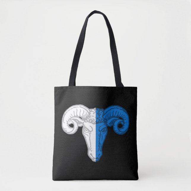 Provinsen Silver Desert Populace Badge Tote Tygkasse (Framsida)