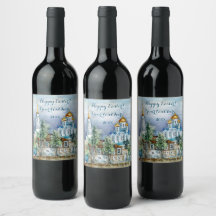 Provinsen Small city Zadonsk aQuarelle