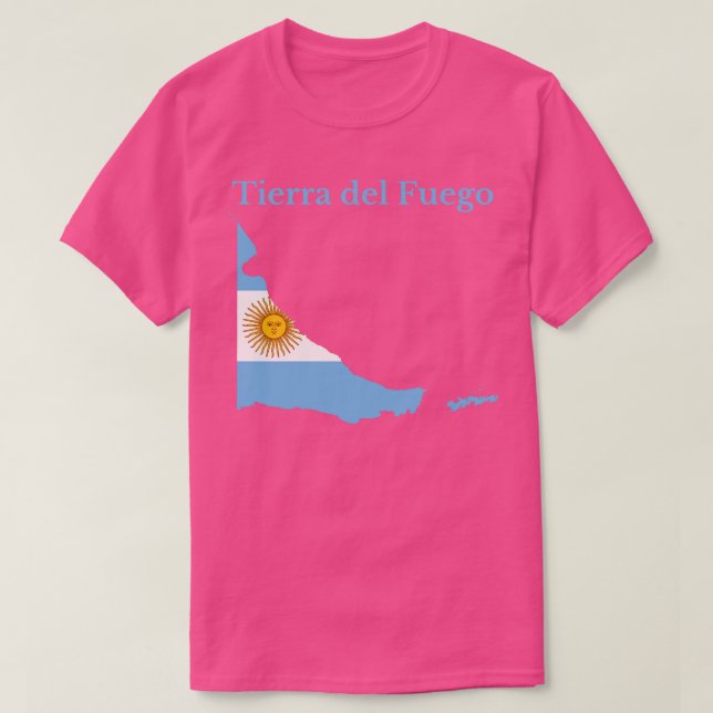 Provinsen Tierra del Fuego Argentina T Shirt (Design framsida)