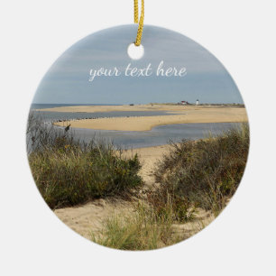 Provinsregionen Beach på Cape Cod Julgransprydnad Keramik