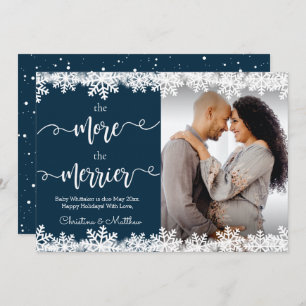 Provisoriskt kort för Gravid av fotojul