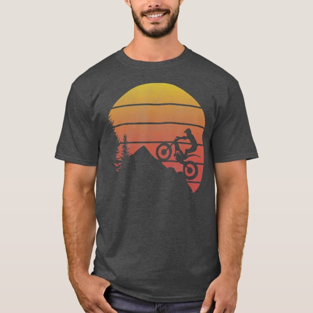 Provmotorcykel T Shirt (Framsida)