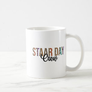 Provning av besättningsläget på lärartestester kaffemugg