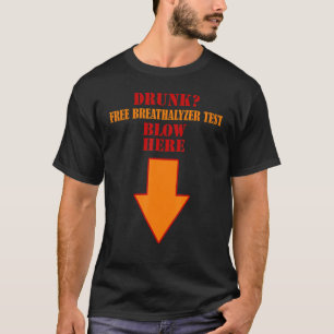 Provning av rinnande frisk andningsbehållare med n t shirt