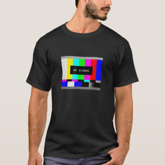 Provningsbild I Ingen signalglitch Ram Retro Analo T Shirt