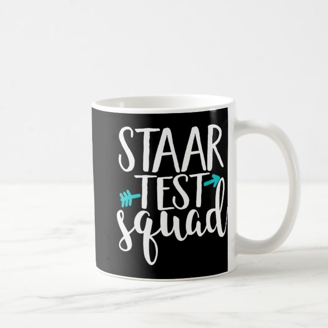 Provningsdag för fyrkantsinlärartest kaffemugg (Höger)