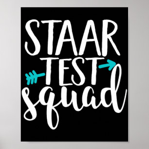 Provningsdag för fyrkantsinlärartest poster