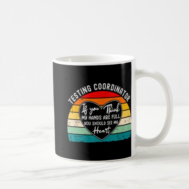 Provningsdag för koordinatorns avläsning vid årets kaffemugg (Höger)