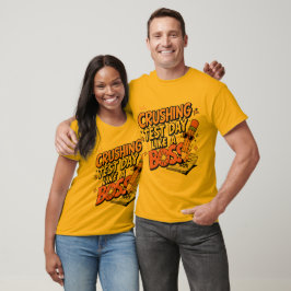 Provningsdag för krossning som Chef-testdagsrörels T Shirt