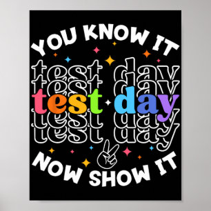 Provningsdag för Student-testdag Lärare testdag Poster