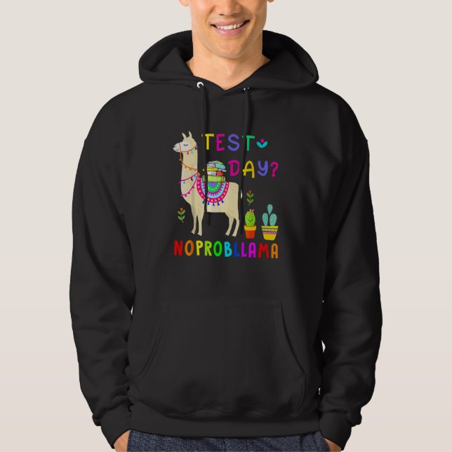 Provningsdag: Provningsdag 2: Prob-Llama Llama Tea Hoodie (Framsida)
