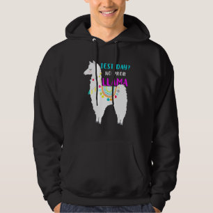 Provningsdag: Provningsdag för Llama-lärarexamen Hoodie