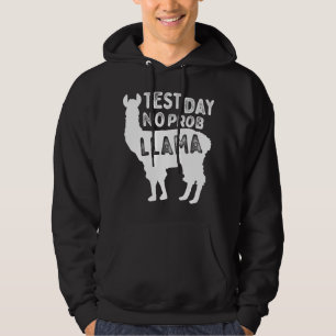 Provningsdag: Provtagningsdag för Llama Llama Llam Hoodie