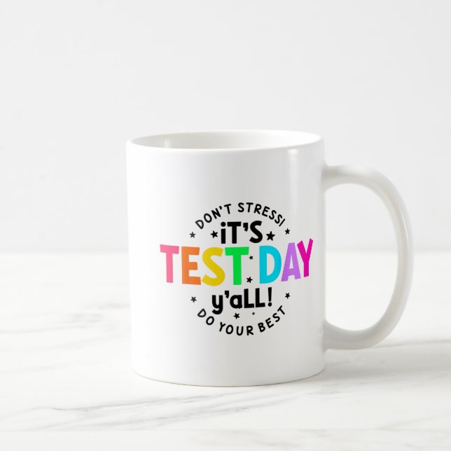 Provningsdag Yall Lundny testdag för Lärarstudier Kaffemugg (Höger)