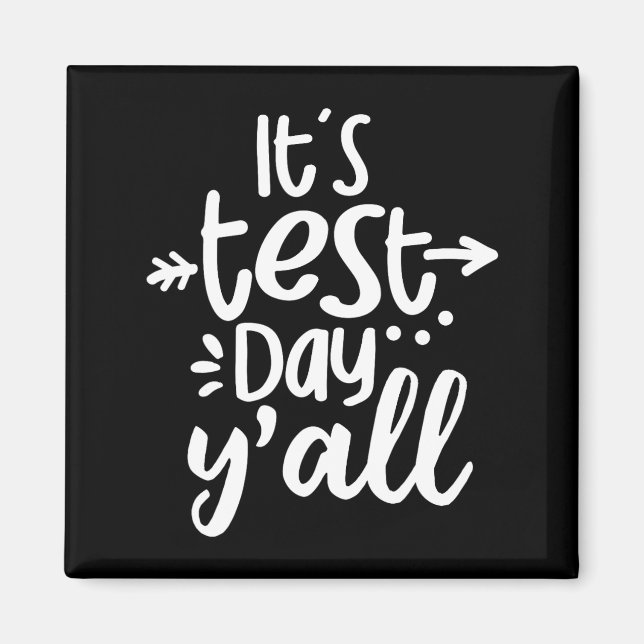 Provningsdag Yall Lunt testdag för Studenter Teach Magnet (Framsidan)
