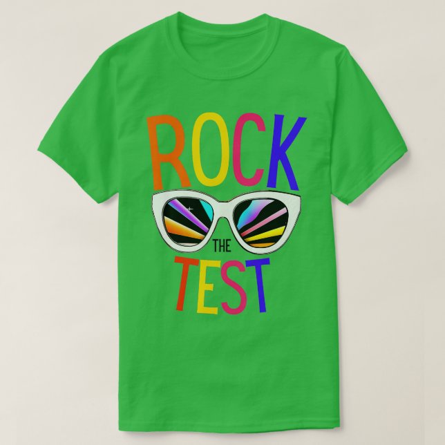 Provningsdagen Sten provningsdagen för Ljudtest T Shirt (Design framsida)