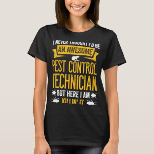 Provningskontroll för testningsteknik för slutning t shirt