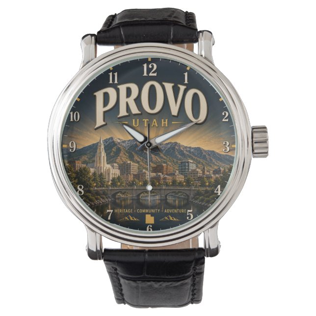 Provo Utah  Armbandsur (Framsida)