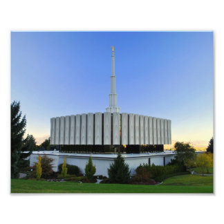 Provo, Utah LDS Temple Fototryck