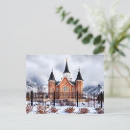 Provo Utah Souvenir City Center Temple-vykort Vykort