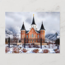 Provo Utah Souvenir City Center Temple-vykort Vykort