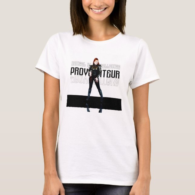 Provocateur Women's Bella+Canvas Jersey T-Shirt (Framsida)