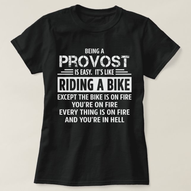 Provost T Shirt (Design framsida)