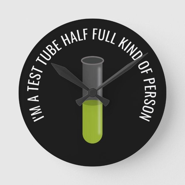 Provrör Rund Klocka (Framsida)